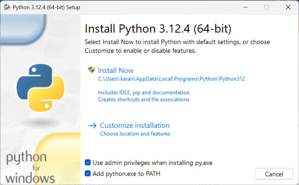 Python Installer